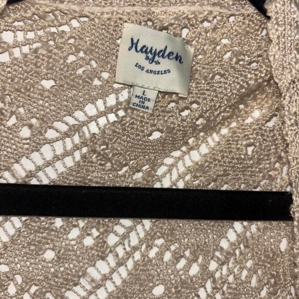 🤍 Hayden Los Angeles Crochet Knit Cardigan - Picture 3 of 3